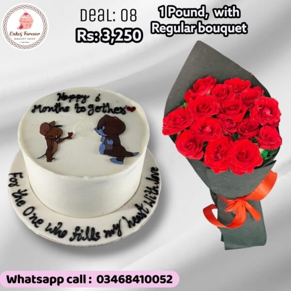 1 Pound with bouquet.